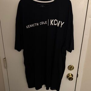 Kenneth Cole Black Graphic Tee size 4xl